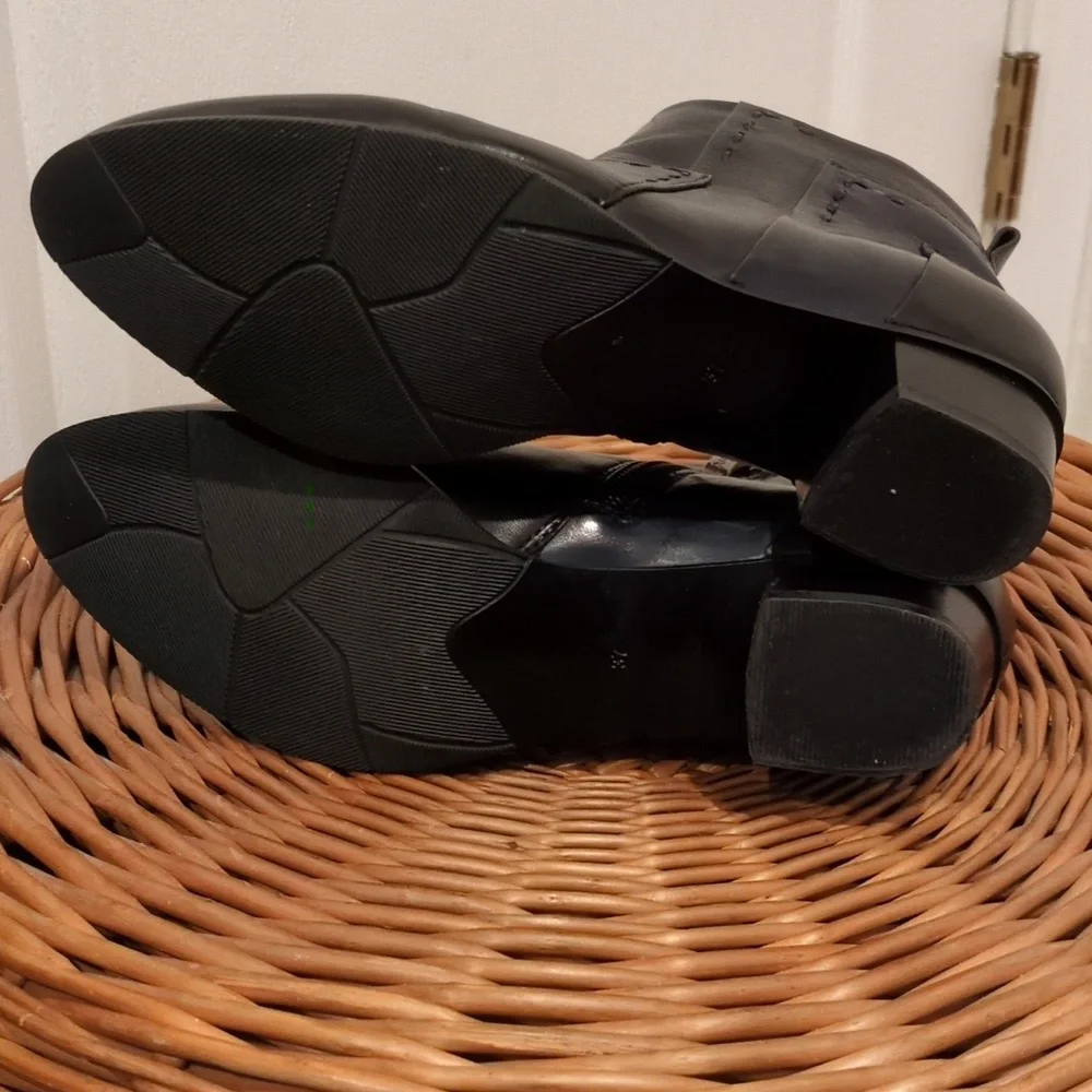 Regarde le Ciel Black Leather Ankle  Boots Womens EU 37 / 6.5 - Picture 4 of 9